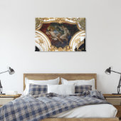 Psyche und Cupid, Deckenplatte aus dem Salon de Sa Leinwanddruck (Insitu (Schlafzimmer))