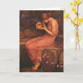 Psyche und Golden Box Karte (Gelbe Blume)