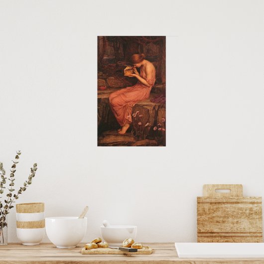 Psyche und Goldene Box Poster (Küche)