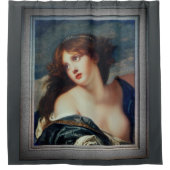 Psyche von Jean-Baptiste Greuze Duschvorhang (Vorderseite)