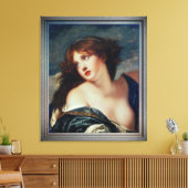 Psyche von Jean-Baptiste Greuze Leinwanddruck (Insitu (Wohnzimmer))