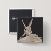 Psyche wieder belebt durch den Kuss von Amor Button (Vorne & Hinten)