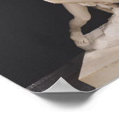 Psyche wiederbelebt durch den Kuss von Cupid 1787- Poster (Ecke)