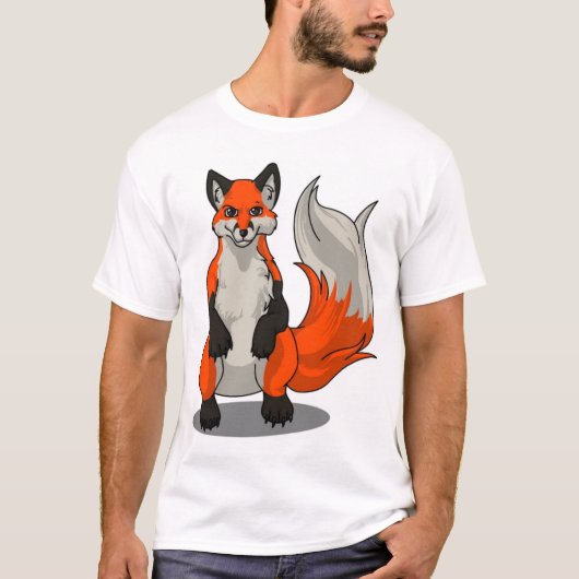 Psyche zahmeres orange Salk Shirt (Vorderseite)