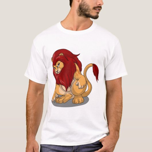 Psyche zahmeres rotes Gyar Shirt (Vorderseite)