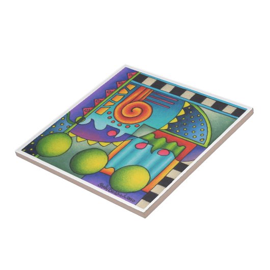 Psychedeco Fliese (Seite)