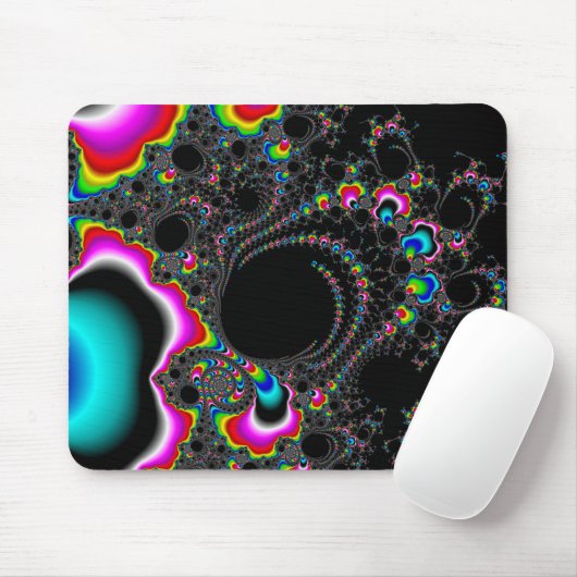 Psychedelace - Fraktal Mousepad (Mit Mouse)