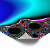 Psychedelace - Fraktal Poster (Ecke)