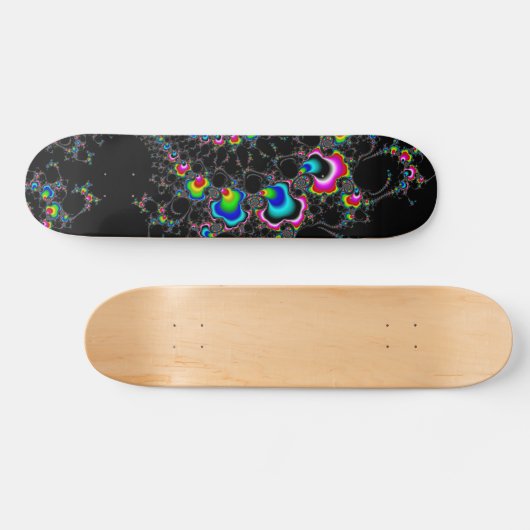 Psychedelace - Fraktal Skateboard (Horizontal)