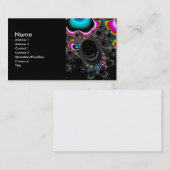 Psychedelace - Fraktal Visitenkarte (Vorne/Hinten)