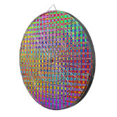 Psychedelia Dartboard Dartscheibe (Vorderseite rechts)