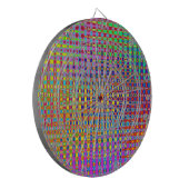 Psychedelia Dartboard Dartscheibe (Vorderseite Links)