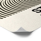 Psychedelia Standardisierte Werbung Infinitum Post Poster (Ecke)