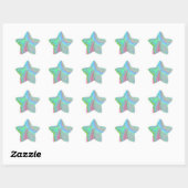 Psychedelic 2.0 Star Stickers (20 pro Blatt) (Blatt)