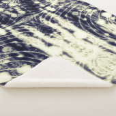 psychedelic abstract art black and white sherpadecke (3/4)