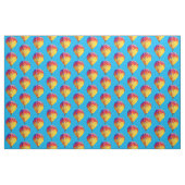 Psychedelic Abstrakt Flying Hot Air Ballon Stoff (Yard (91,4 cm))