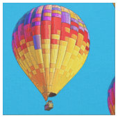 Psychedelic Abstrakt Flying Hot Air Ballon Stoff (Nahaufnahme)