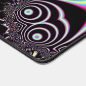 Psychedelic Acid Trip Fraktal Abstrakte digitale K Schreibtischunterlage (Ecke)