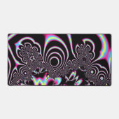 Psychedelic Acid Trip Fraktal Abstrakte digitale K Schreibtischunterlage (Vorderseite)