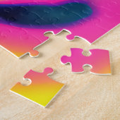 Psychedelic Acid Trip Kitty Cat Puzzle (Seite)