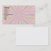 PSYCHEDELIC ART FUN BUSINESS CARD VISITENKARTE (Vorne/Hinten)