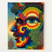 Psychedelic Art Planner Planer (Rückseite)