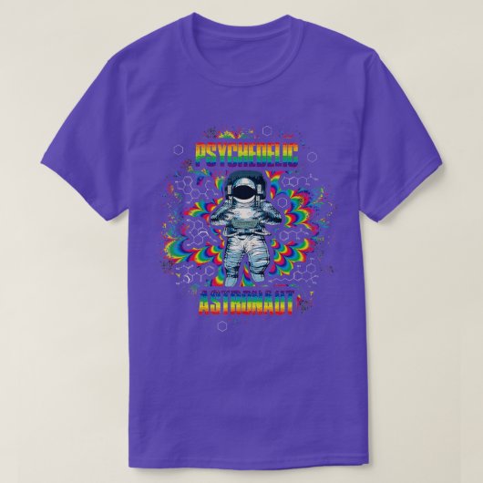 Psychedelic Astronaut T-Shirt (Design vorne)