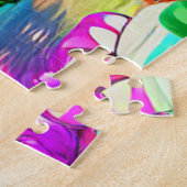 Psychedelic Balloons Willkommen Zuhause Jigsaw Puz Puzzle (Seite)