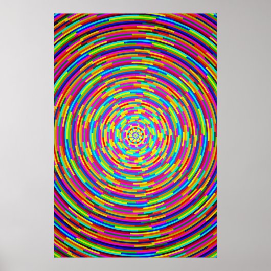 Psychedelic Bars Poster (Vorne)