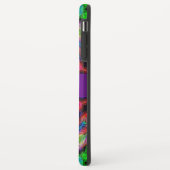 Psychedelic Batik Monogram iPhone4 Case-Mate™ Case-Mate iPhone Hülle (Hinten/Links)