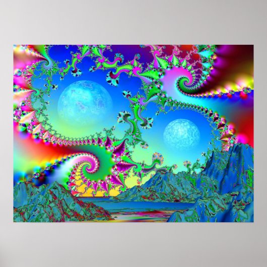 Psychedelic Bay - Poster (Vorne)