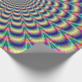Psychedelic Beat Geschenkpapier (Ecke)