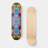Psychedelic_Billows_Forth_V2 Skateboard (Vorderseite)