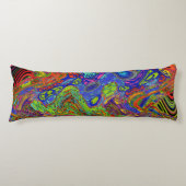 Psychedelic Body Pillow Seitenschläferkissen (Vorderseite)