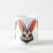 Psychedelic Bunny Psycho Classic Tasse (Mittel)