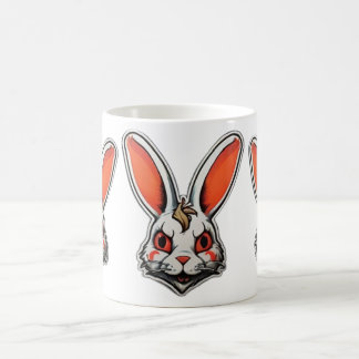 Psychedelic Bunny Psycho Classic Tasse