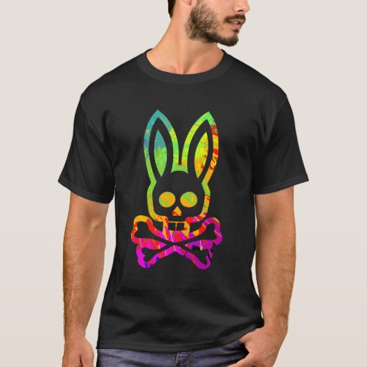 Psychedelic Bunny T-Shirt (Vorderseite)