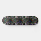 Psychedelic Burst Skateboard-Design 1 Skateboard (Horizontal)