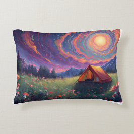 psychedelic camping cushion dekokissen