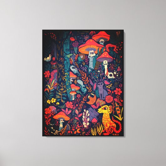 Psychedelic canvas print leinwanddruck (Vorderseite)