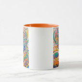 Psychedelic Cat, Louis Wain マグカップ Tasse (Zentrum)