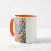 Psychedelic Cat, Louis Wain マグカップ Tasse (Vorderseite Links)