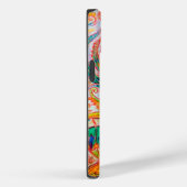 Psychedelic Cat, Louis Wain Case-Mate iPhone Case (Rückseite / Rechts)