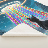 Psychedelic Cat & UFO | Funny Alien Abduction Art Sherpadecke (3/4)
