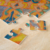 Psychedelic Cat von Louis Wain Puzzle (Seite)