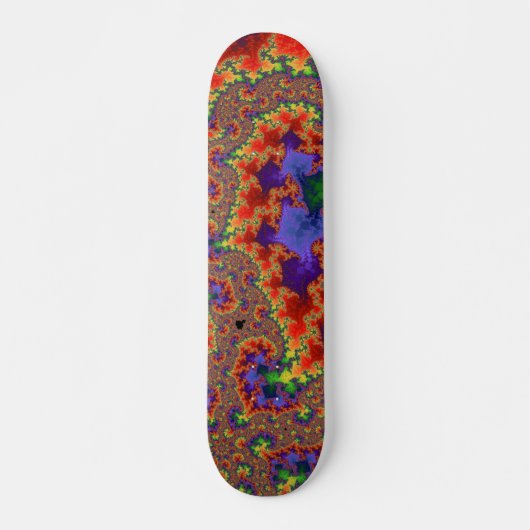 Psychedelic Chaos Skateboard (Vorne)