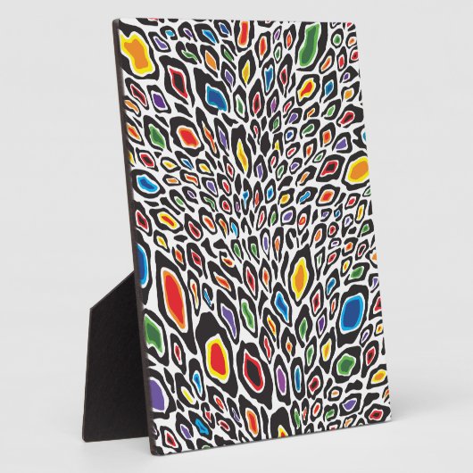 Psychedelic Cheetah Fotoplatte (Seite)