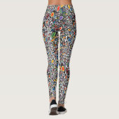Psychedelic Cheetah Leggings (Rückseite)