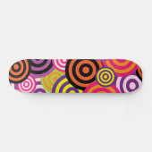 Psychedelic Circles Skateboard (Horizontal)