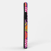 Psychedelic Circles Telefongehäuse Case-Mate iPhone Hülle (Hinten/Rechts)